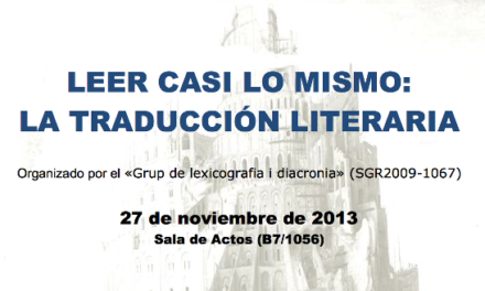 Leer casi lo mismo: la traducción literaria