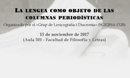La lengua como objeto de las columnas periodísticas