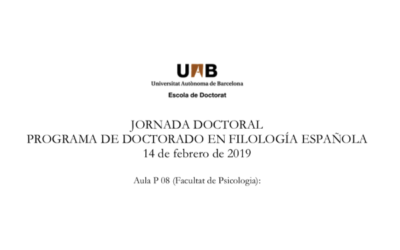 Jornada Doctoral – Programa de Doctorado en Filología Española