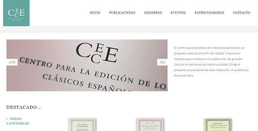 Centro para la Edición de Clásicos Españoles (CECE)