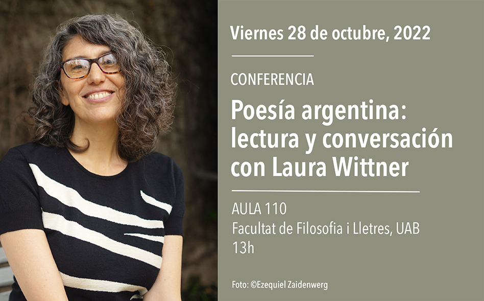 Poesía argentina: lectura y conversación con Laura Wittner