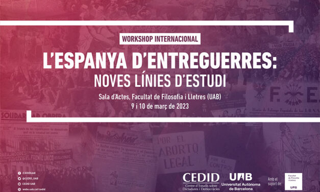 Workshop «L’Espanya d’entreguerres»