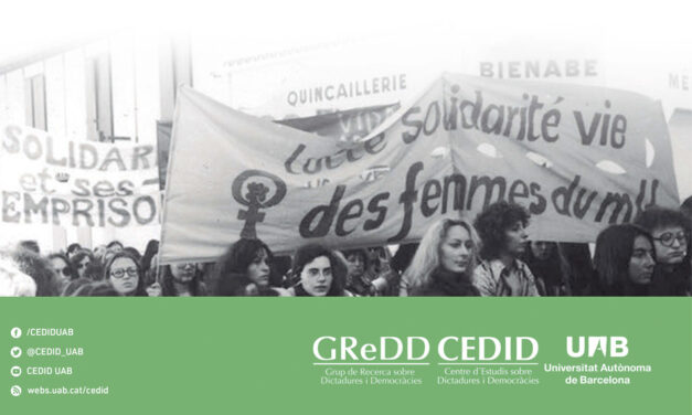 Seminari GReDD: «El moviment feminista en el tardofranquisme i la transició, en clau transnacional»