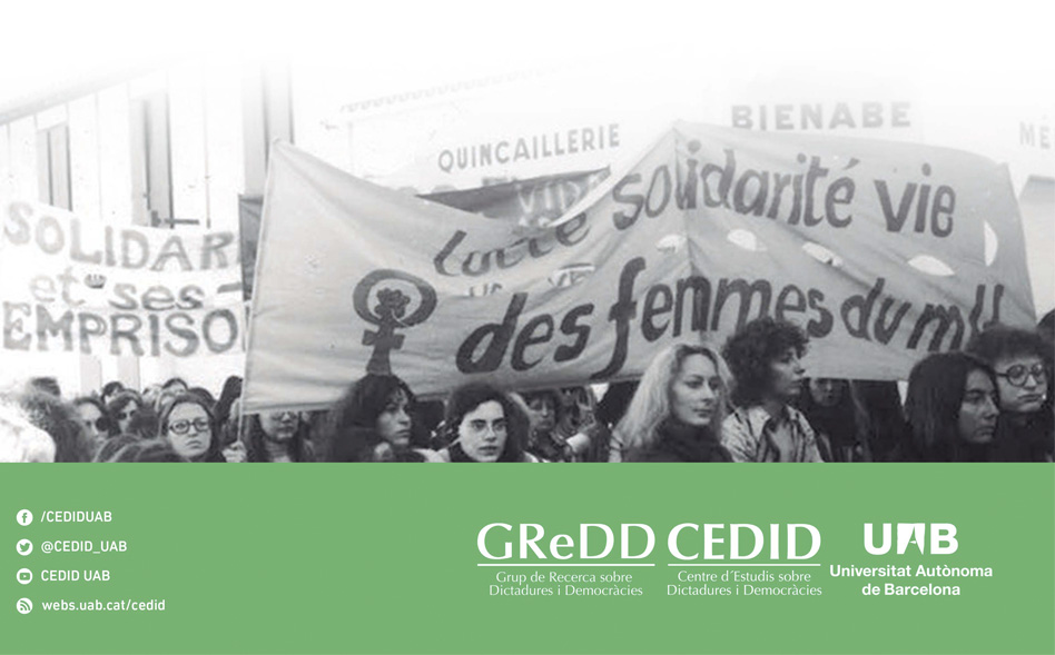 Seminari GReDD: «El moviment feminista en el tardofranquisme i la transició, en clau transnacional»