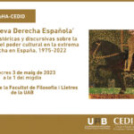 Seminari GReHA-CEDID: «La ‘Nueva Derecha Española’»