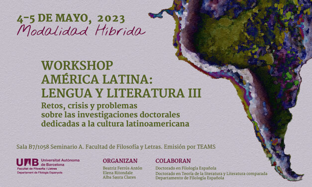 Workshop América Latina: lengua y literatura III