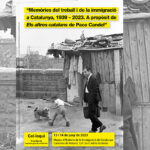 Col·loqui «Memòries del treball i de la immigració a Catalunya, 1939-2023. A propòsit d’Els altres catalans, de Paco Candel»