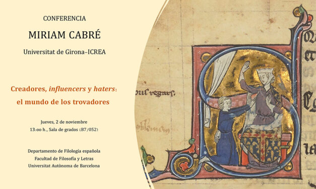 Conferencia de Miriam Cabré: Creadores, <em>influencers</em> y <em>haters</em>