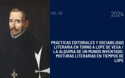 El Anuario Lope de Vega publica su volumen XXX