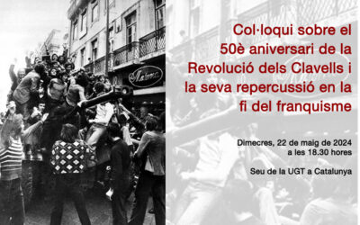 Col·loqui sobre el 50è aniversari de la Revolució dels Clavells i la seva repercussió en la fi del franquisme