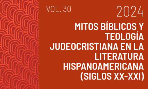 Se publica el volumen 30 de la revista «Mitologías Hoy»
