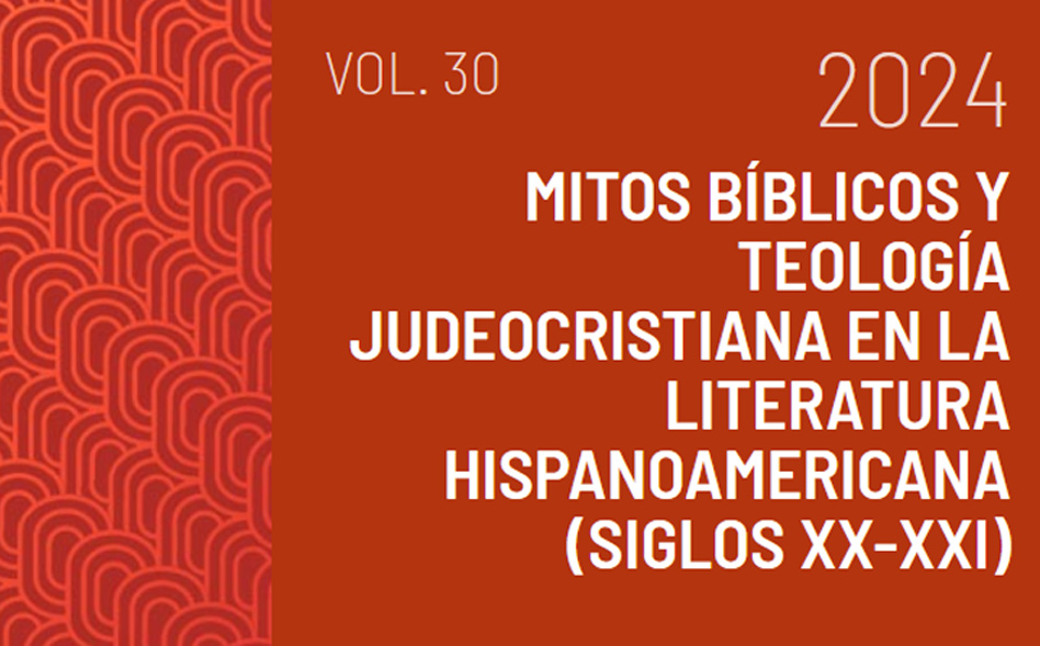 Se publica el volumen 30 de la revista «Mitologías Hoy»