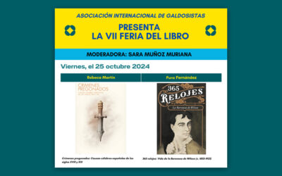 Presentación del libro «Crímenes pregonados» de Rebeca Martín en la VII Feria del Libro