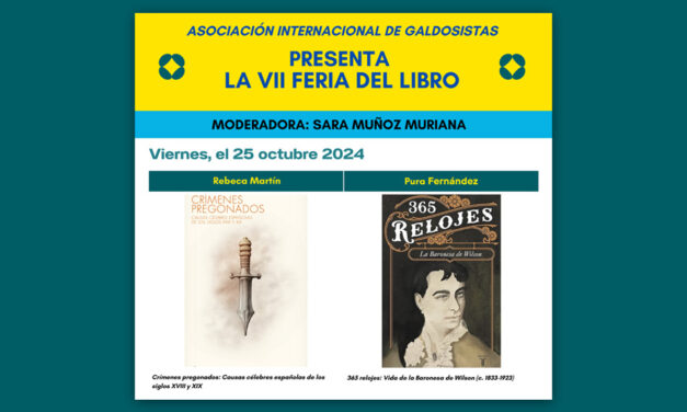 Presentación del libro «Crímenes pregonados» de Rebeca Martín en la VII Feria del Libro