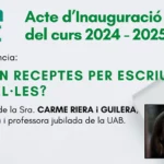 Acte d’inauguració del curs 2024-2025 del programa Universitat a l’Abast