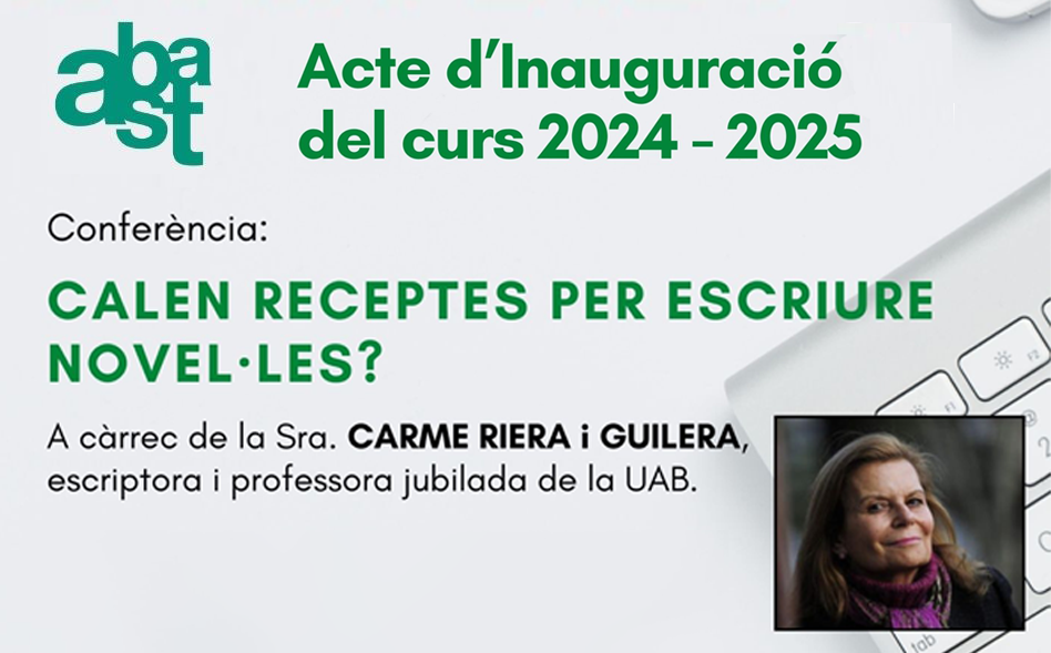 Acte d’inauguració del curs 2024-2025 del programa Universitat a l’Abast