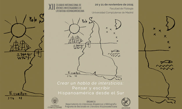 Call for papers: XII Coloquio Internacional de Jóvenes Investigadores de Literatura Hispanoamericana