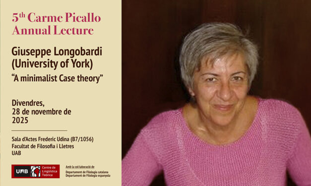 5<sup style="vertical-align: super; font-size: 16px; text-transform: none;">th</sup> Carme Picallo Annual Lecture