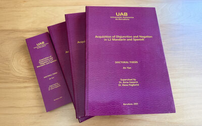 Defensa de tesis doctoral: Jin Yan