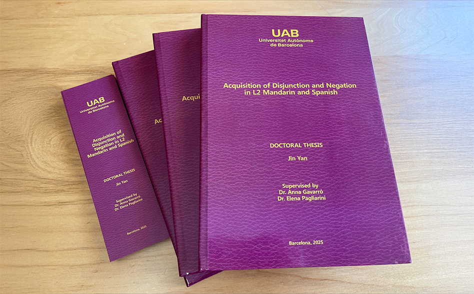 Defensa de tesis doctoral: Jin Yan