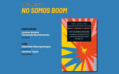 Presentación del libro «No somos boom», de Fernanda Bustamante