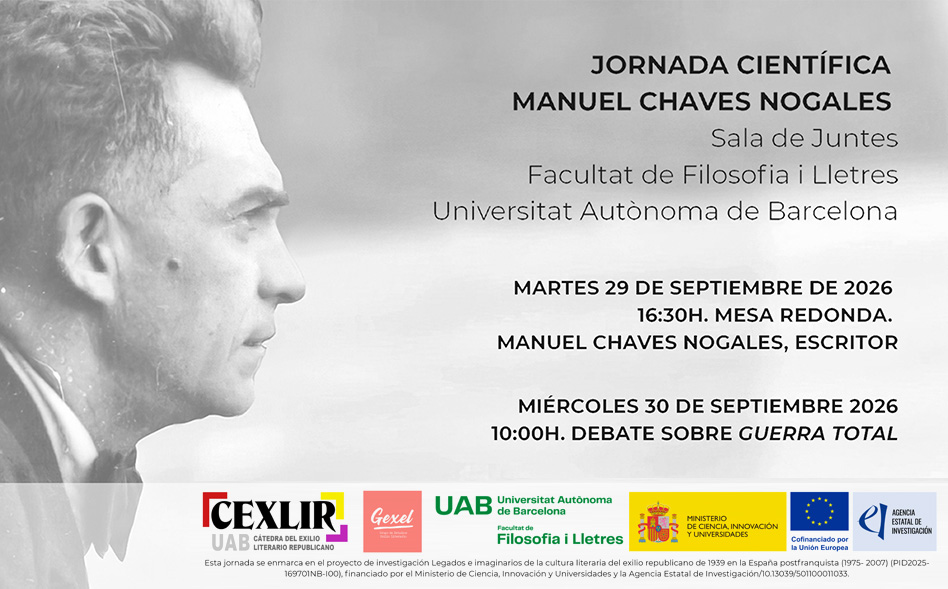 Jornada Científica Manuel Chaves Nogales